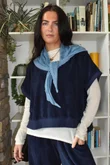 Terry B Neckerchief Denim